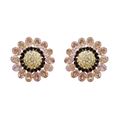 Carlo Zini  Flower earrings